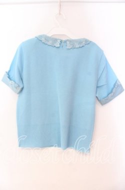 画像3: TOMATSU / シェル刺繍トップス  サックス O-25-10-31-049-LO-TO-IG-OS