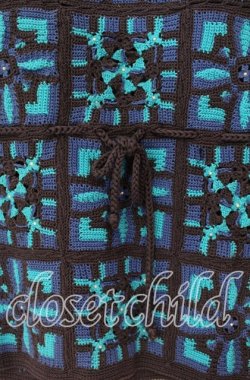 画像2: TOMATSU / パッチワークサマーベスト 38 ブルー O-25-10-31-060-LO-TO-IG-OS