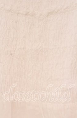 画像2: PINK HOUSE / ハートブーケ刺繍シャーリングチュニック  シロ O-25-10-31-067-LO-TO-IG-OS