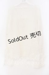 PINK HOUSE / モヘア編み透かしニット  シロ O-25-10-31-068-LO-TO-IG-OS