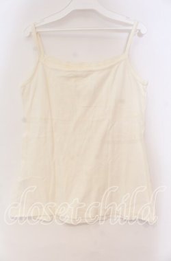 画像3: PINK HOUSE / レース配色キャミソール L シロ O-25-10-31-073-LO-TO-IG-OS