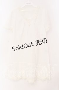 PINK HOUSE / レース配色シャツチュニック  シロ O-25-10-31-076-LO-OP-IG-OS