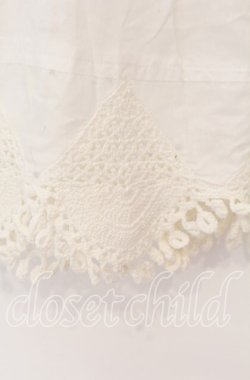 画像3: PINK HOUSE / レース配色シャツチュニック  シロ O-25-10-31-076-LO-OP-IG-OS