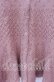 画像2: PINK HOUSE / 透かし編みカーディガン  ピンク O-25-10-31-083-LO-TS-IG-OS (2)