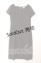 TOMATSU / 刺繍リネンワンピース 38 ブラウン O-25-10-31-085-LO-OP-IG-OS