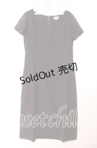 TOMATSU / 刺繍リネンワンピース 38 ブラウン O-25-10-31-085-LO-OP-IG-OS