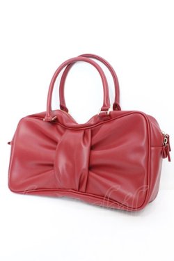 画像1: Emily Temple cute / リボンBag  アカ O-25-10-31-2001-ET-BG-IG-OS