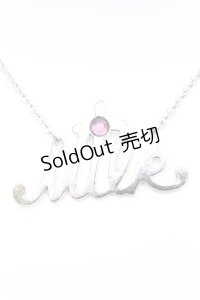 MILK / ロゴネックレス  シルバー O-25-10-31-2036-ML-AC-IG-ZT168-F005