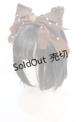 BABY,THE STARS SHINE BRIGHT / La Patisserie Chocolatカチューシャ  ブラウン O-25-10-31-2037-BA-AC-IG-OS