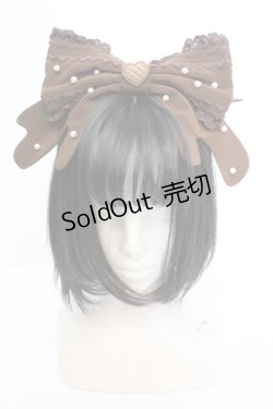 画像2: BABY,THE STARS SHINE BRIGHT / La Patisserie Chocolatカチューシャ  ブラウン O-25-10-31-2037-BA-AC-IG-OS