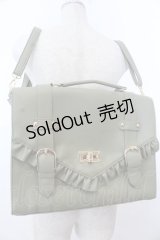 axes femme POETIQUE / フリルサッチェルバッグ  グリーン O-25-10-31-2041-AX-BG-OW-OS