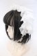 画像1: MARBLE / フリンジリボンフリルヘッドドレス  オフホワイト O-25-10-31-2047-GO-AC-IG-OS (1)