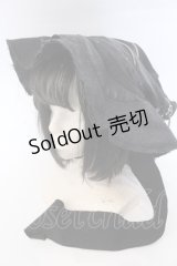 Ozz Croce / 魔女ハット  ブラック O-25-10-31-2053-OO-AC-IG-OS