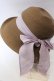 画像1: an another angelus / リボン配色ハット  ベージュ×ラベンダー O-25-10-31-2057-CA-AC-OW-OS (1)