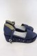 画像4: axes femme POETIQUE / 星座刺繍サンダル L ネイビー O-25-10-31-2060-AX-SH-IG-OS (4)