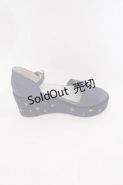 画像5: 【SALE】axes femme POETIQUE / 星座刺繍サンダル L ネイビー O-25-10-31-2060-AX-SH-IG-ZT273