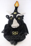 KILL STAR / KREEPTURE Dark Lord Plush Animal ぬいぐるみ  ブラック×グレー O-25-10-31-2068-SL-ZA-IG-OS