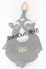 KILL STAR / KREEPTURE Dark Lord Plush Animal ぬいぐるみ  ブラック×グレー O-25-10-31-2068-SL-ZA-IG-OS