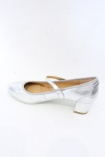 画像3: 【SALE】Franche Lippee / ラウンドトゥストラップパンプス 24.5ｃｍ シルバー O-25-10-31-2072-LO-SH-OW-ZT273 (3)