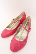 Franche Lippee / ミニ猫パンプス M ピンク O-25-10-31-2073-LO-SH-OW-OS