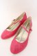 画像1: Franche Lippee / ミニ猫パンプス M ピンク O-25-10-31-2073-LO-SH-OW-OS (1)