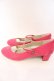 画像2: Franche Lippee / ミニ猫パンプス M ピンク O-25-10-31-2073-LO-SH-OW-OS (2)