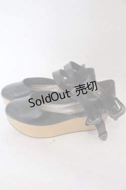 画像2: ALICE and the PIRATES / アンティーク木底シューズ M クロ O-25-10-31-2077-PA-SH-OW-OS