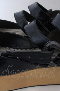 画像3: ALICE and the PIRATES / アンティーク木底シューズ M クロ O-25-10-31-2077-PA-SH-OW-OS