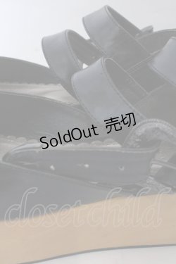 画像3: ALICE and the PIRATES / アンティーク木底シューズ M クロ O-25-10-31-2077-PA-SH-OW-OS