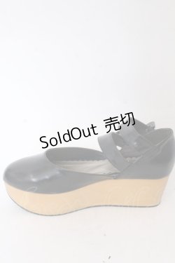 画像4: ALICE and the PIRATES / アンティーク木底シューズ M クロ O-25-10-31-2077-PA-SH-OW-OS