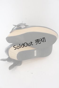 画像8: ALICE and the PIRATES / アンティーク木底シューズ M クロ O-25-10-31-2077-PA-SH-OW-OS