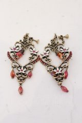 axes femme POETIQUE / アラビアンイヤリング  ゴールド O-25-10-31-2080-AX-AC-OW-OS