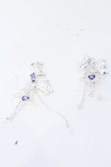 axes femme POETIQUE / ダークロマンスイヤリング  シルバー O-25-10-31-2085-AX-AC-OW-OS