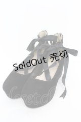 axes femme / 厚底レースアップシューズ M クロ O-25-10-31-2006-AX-SH-OW-ZT273