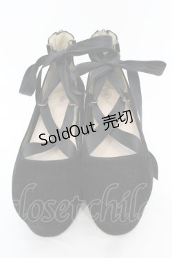 画像2: axes femme / 厚底レースアップシューズ M クロ O-25-10-31-2006-AX-SH-OW-ZT273