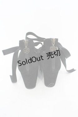 画像3: axes femme / 厚底レースアップシューズ M クロ O-25-10-31-2006-AX-SH-OW-ZT273