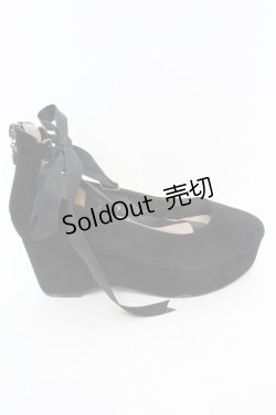 画像4: axes femme / 厚底レースアップシューズ M クロ O-25-10-31-2006-AX-SH-OW-ZT273