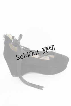 画像6: axes femme / 厚底レースアップシューズ M クロ O-25-10-31-2006-AX-SH-OW-ZT273