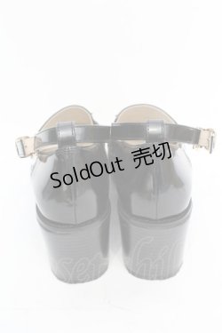 画像3: axes femme POETIQUE / リボンモチーフ使いローファー M クロ O-25-10-31-2007-AX-SH-OW-ZT1102W