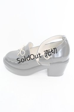 画像7: axes femme POETIQUE / リボンモチーフ使いローファー M クロ O-25-10-31-2007-AX-SH-OW-ZT1102W