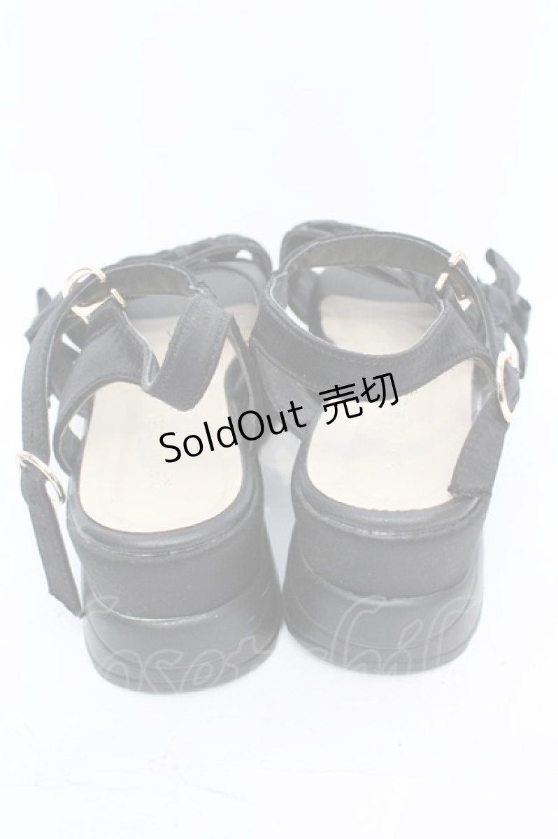 画像3: 【SALE】axes femme / レースアップスポサン M クロ O-25-10-31-2008-AX-SH-OW-ZT273 (3)