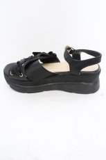 画像5: 【SALE】axes femme / レースアップスポサン M クロ O-25-10-31-2008-AX-SH-OW-ZT273 (5)