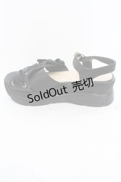 画像5: 【SALE】axes femme / レースアップスポサン M クロ O-25-10-31-2008-AX-SH-OW-ZT273