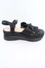画像6: 【SALE】axes femme / レースアップスポサン M クロ O-25-10-31-2008-AX-SH-OW-ZT273 (6)