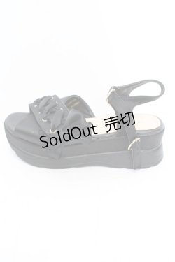 画像7: 【SALE】axes femme / レースアップスポサン M クロ O-25-10-31-2008-AX-SH-OW-ZT273