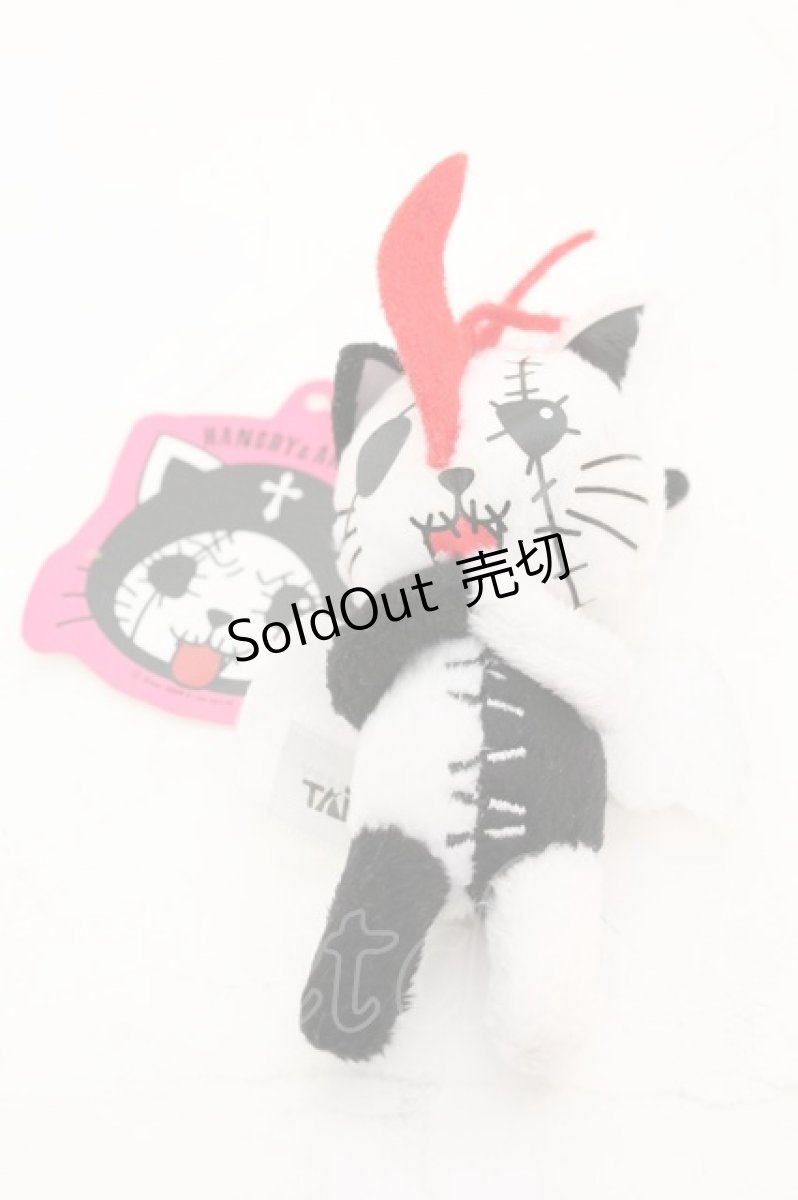 画像1: 【SALE】HANGRY&ANGRY / 天使と悪魔ミニマスコット  ホワイト×ブラック×レッド O-25-10-31-2009-HN-ZA-IG-ZT006-F001 (1)