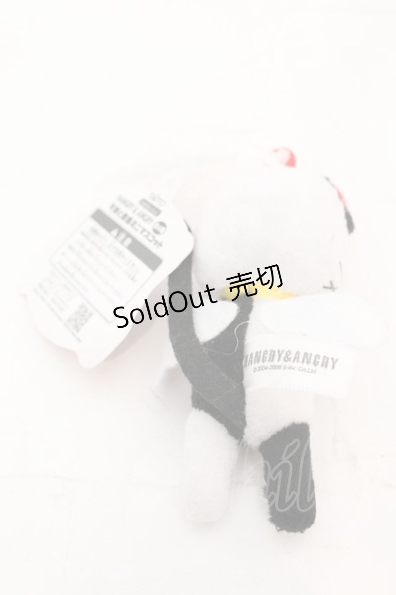 画像2: 【SALE】HANGRY&ANGRY / 天使と悪魔ミニマスコット  ホワイト×ブラック×レッド O-25-10-31-2009-HN-ZA-IG-ZT006-F001 (2)