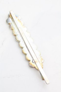 画像2: MILK / ストーン配色ヘアピン  ゴールド×マルチ O-25-10-31-2015-ML-AC-IG-OS