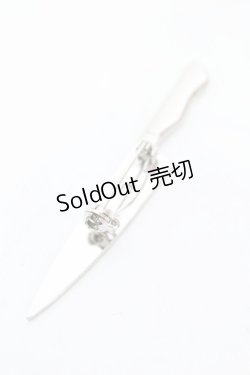 画像2: MILKBOY / ナイフブローチ  シルバー O-25-10-31-2016-MB-AC-IG-ZT1102W