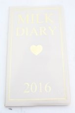 画像1: MILK / 2016年ダイアリー  アイボリー O-25-10-31-2022-ML-ZA-IG-OS (1)